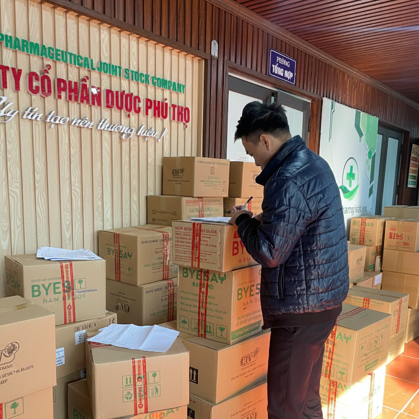 Dược Phú Thọ đảm bảo sẵn sàng cung ứng